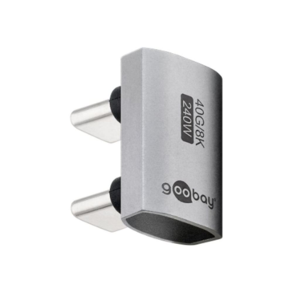 Goobay 74446 USB-C Adapter 180° U-Shape, USB4 , Goobay