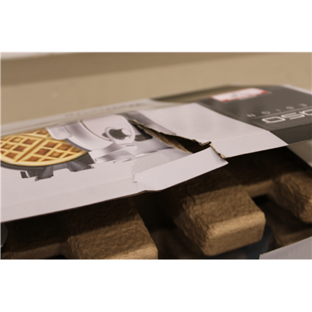 SALE OUT. Caso WaffleUp Waffle Maker, 800 W, Stainless Steel, DAMAGED PACKAGING , Caso WaffleUp , Waffle Maker , 800 W , Number of pastry 1 , Waffle , Silver , USED, DIRTY, SCRATCHED, MISSING SPATULA
