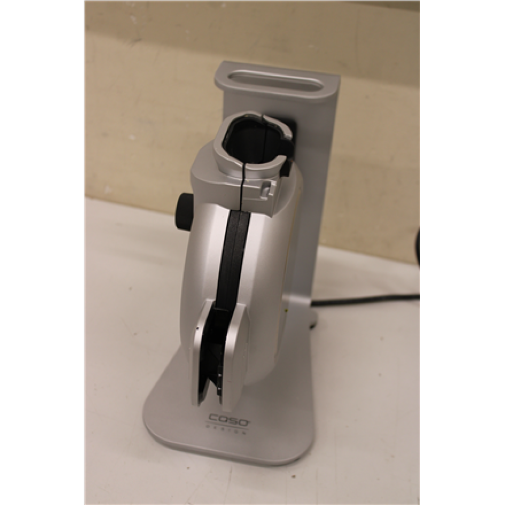 SALE OUT. Caso WaffleUp Waffle Maker, 800 W, Stainless Steel, DAMAGED PACKAGING , Caso WaffleUp , Waffle Maker , 800 W , Number of pastry 1 , Waffle , Silver , USED, DIRTY, SCRATCHED, MISSING SPATULA