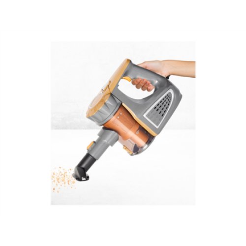 Adler , Vacuum Cleaner , AD 7036 , Corded operating , Handstick and Handheld , 800 W , - V , Operating radius 7 m , Yellow/Grey , Warranty 24 month(s)