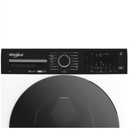 Whirlpool , Washing machine , WPM 87W ADS EE , Energy efficiency class A , Front loading , Washing capacity 8 kg , 1400 RPM , Depth 55 cm , Width 60 cm , Display , Digital , White
