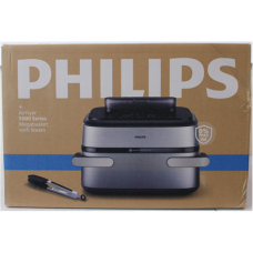 SALE OUT. Philips NA565/02 Airfryer with steam function, flexible Megabasket, 10 L, Silver/Black , Philips DAMAGED PACKAGING , 24 month(s)