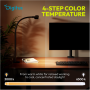 Digitus LED Desk Lamp, 50 cm, Black , DA-90490 , 1025 lm , 7 W , 3000-6500 K , Warm to cold white light , LED lamp , 10 V