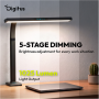 Digitus LED Desk Lamp, 50 cm, Black , DA-90490 , 1025 lm , 7 W , 3000-6500 K , Warm to cold white light , LED lamp , 10 V