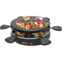 Camry , CR 6606 , Grill , Raclette , 1200 W , Black