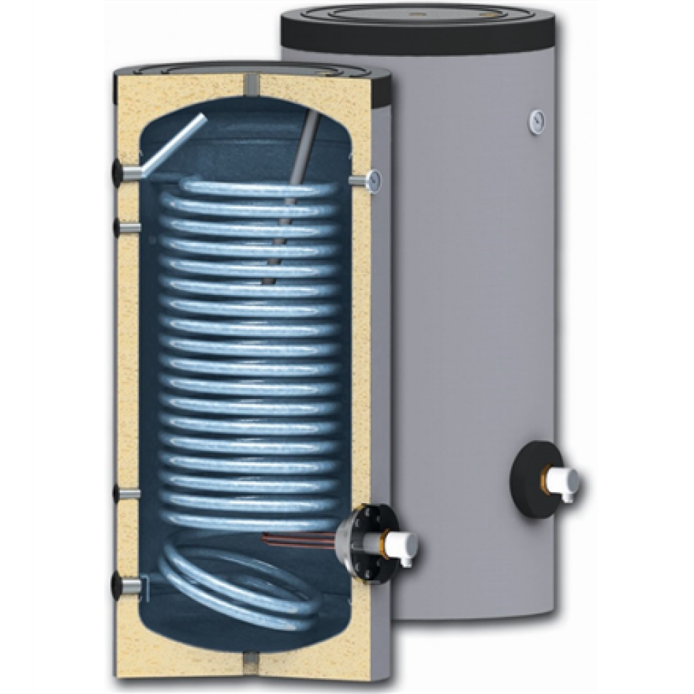 Sunsystem SWPN200 , Enameled Water Heater 200L with Heat Exchanger 1.9 m