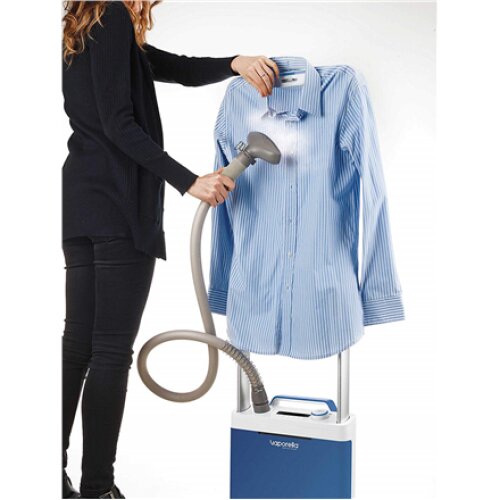 Polti Ironing system PLEU0241 Vaporella Vertical Styler GSF60 1800 W, 2 L, Vertical steam function, White/ blue