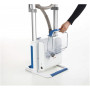 Polti Ironing system PLEU0241 Vaporella Vertical Styler GSF60 1800 W, 2 L, Vertical steam function, White/ blue