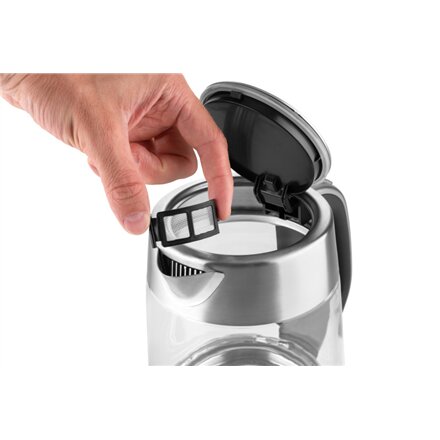 ETA Kettle , ETA415490000 Crysten , Electric , 2100 W , 1.7 L , Glass , 360° rotational base , Glass