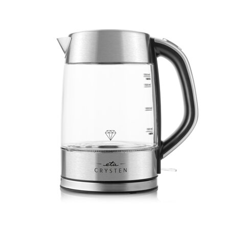 ETA Kettle , ETA415490000 Crysten , Electric , 2100 W , 1.7 L , Glass , 360° rotational base , Glass