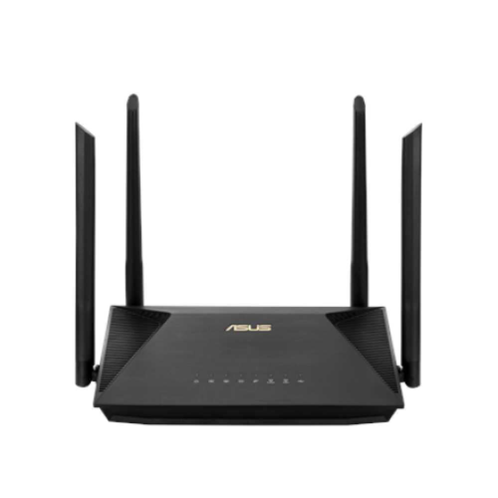 Wireless AX1800 Dual Band Gigabit Router , RT-AX53U , 1201+600 Mbit/s , Ethernet LAN (RJ-45) ports 4 , Mesh Support No , MU-MiMO Yes , No mobile broadband , Antenna type External antenna x 4 , 36 month(s)