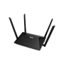 Wireless AX1800 Dual Band Gigabit Router , RT-AX53U , 1201+600 Mbit/s , Ethernet LAN (RJ-45) ports 4 , Mesh Support No , MU-MiMO Yes , No mobile broadband , Antenna type External antenna x 4 , 36 month(s)