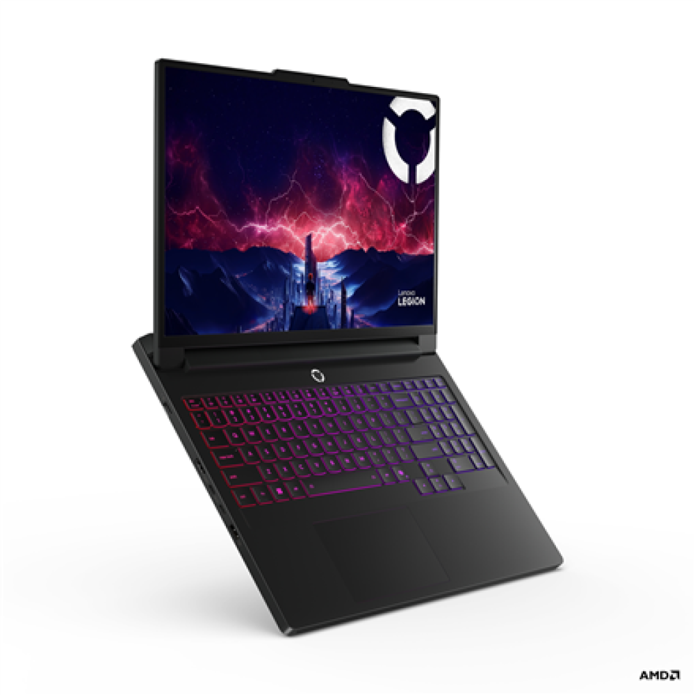 Lenovo Legion Pro 7 16AFR10H , Eclipse Black , 16 , OLED , WQXGA , 2560 x 1600 pixels , Glossy , AMD Ryzen 9 , 9955HX , 32 GB , SO-DIMM DDR5 , Solid-state drive capacity 1000 GB , NVIDIA GeForce RTX 5070 Ti , GDDR7 , 12 GB , Windows 11 Home , 802.11be , B