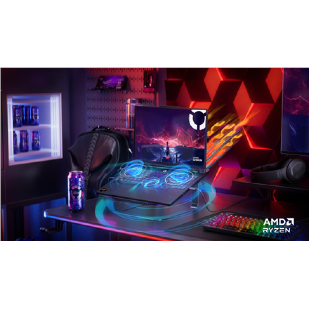 Lenovo Legion Pro 7 16AFR10H , Eclipse Black , 16 , OLED , WQXGA , 2560 x 1600 pixels , Glossy , AMD Ryzen 9 , 9955HX , 32 GB , SO-DIMM DDR5 , Solid-state drive capacity 1000 GB , NVIDIA GeForce RTX 5070 Ti , GDDR7 , 12 GB , Windows 11 Home , 802.11be , B