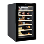 Candy Wine Cooler , CWCEL 210/NF , Energy efficiency class G , Free standing , Bottles capacity 21 , Black