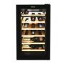 Candy Wine Cooler , CWCEL 210/NF , Energy efficiency class G , Free standing , Bottles capacity 21 , Black