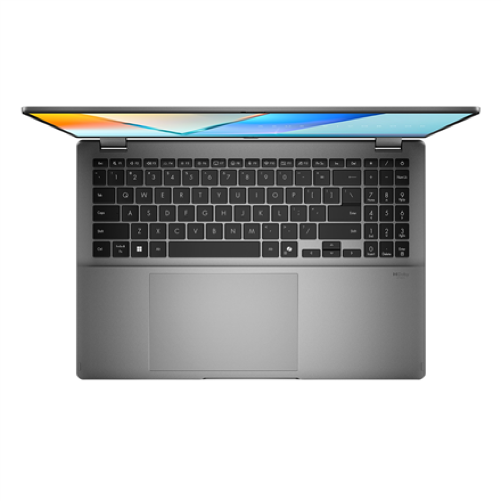 Asus Vivobook 16 Flip TP3607SA-RJ033W , Matte Gray , 16 , OLED , Touchscreen , 3K , 2880 x 1800 pixels , Glossy , Intel Core Ultra 7 , 256V , 16 GB , LPDDR5X , Solid-state drive capacity 1000 GB , Intel Arc Graphics , Windows 11 Home , 802.11be , Bluetoot