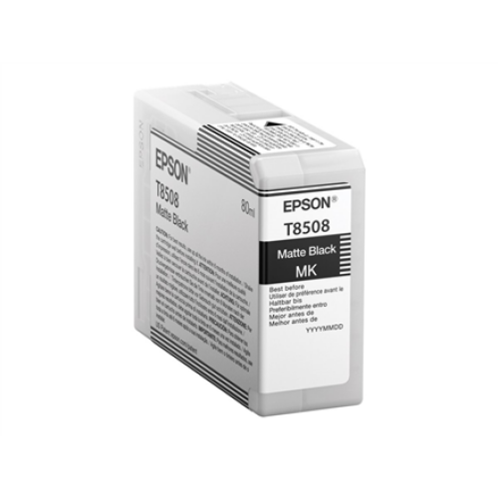 Epson T85080N ink, Matte Black , Epson T85080N , Ink cartridge , Matte black