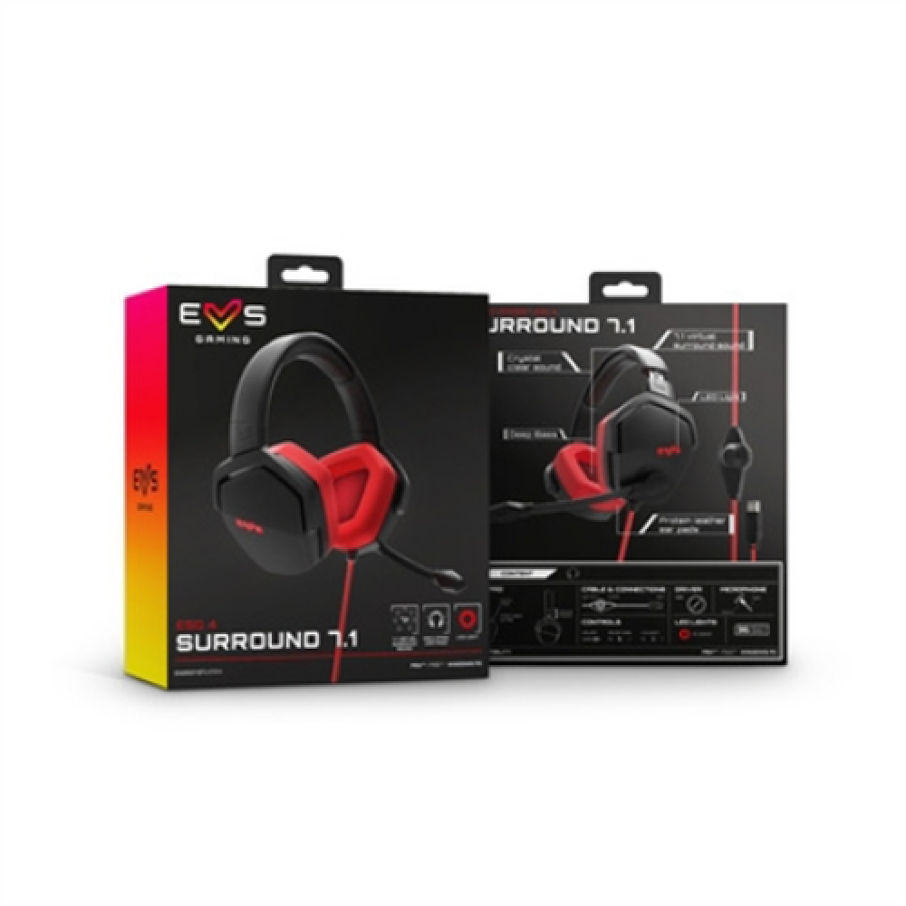 Energy Sistem , Gaming Headset , ESG 4 Surround 7.1 , Wired , Over-Ear