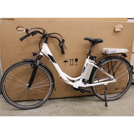 SALE OUT. Telefunken Multitalent RC865 City E-Bike, 28, White /DAMAGED PACKAGING, SCRATCHED, REFURBISHED,MISSING BASKET , Telefunken , City E-Bike , Multitalent RC865 , 28 , 24 month(s) , White