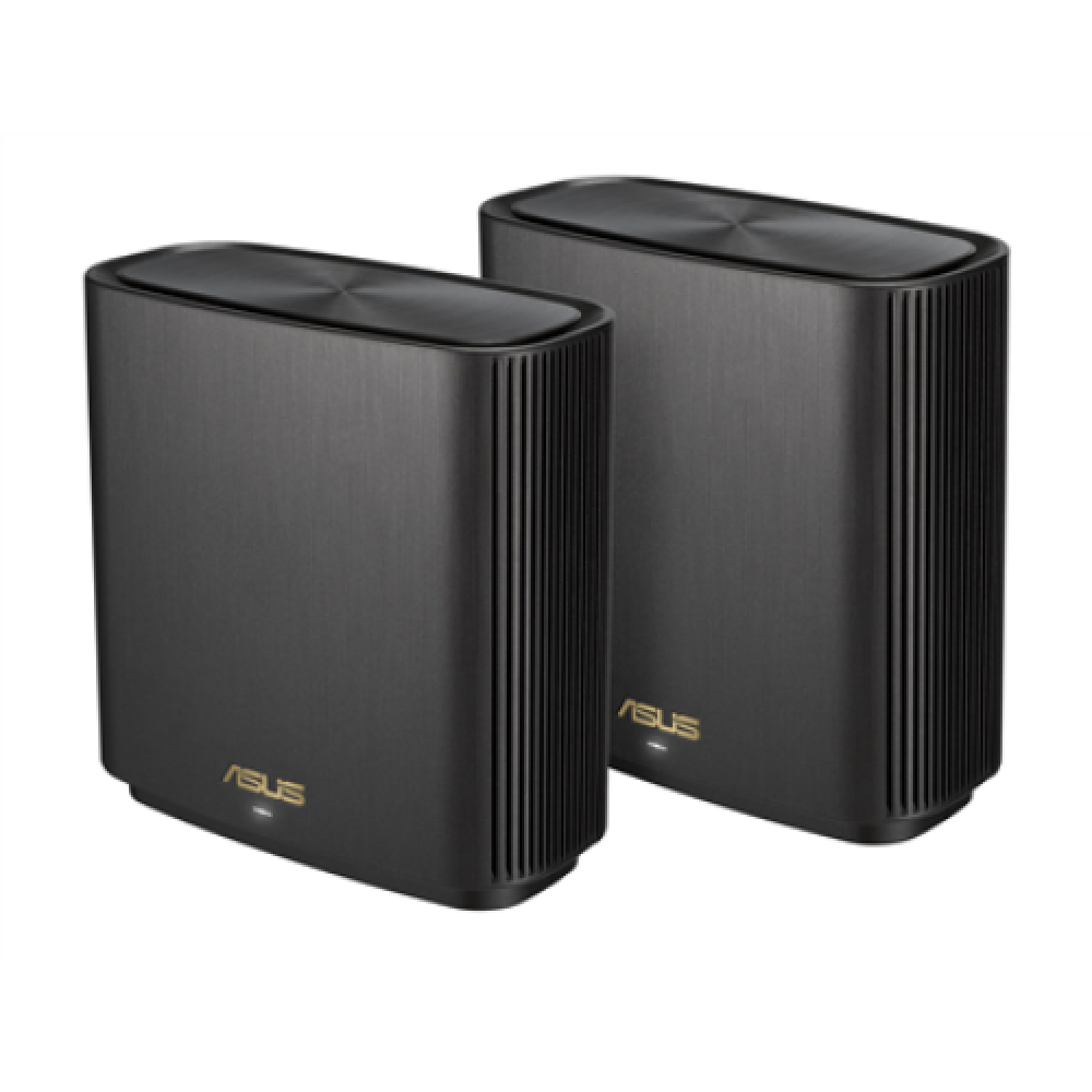 ZenWiFi XT8 (B-2-PK), EU_UK plug , 802.11ax , 10/100/1000 Mbit/s , Ethernet LAN (RJ-45) ports 3 , Mesh Support Yes , MU-MiMO Yes , 3G/4G data sharing , Antenna type Internal , 1
