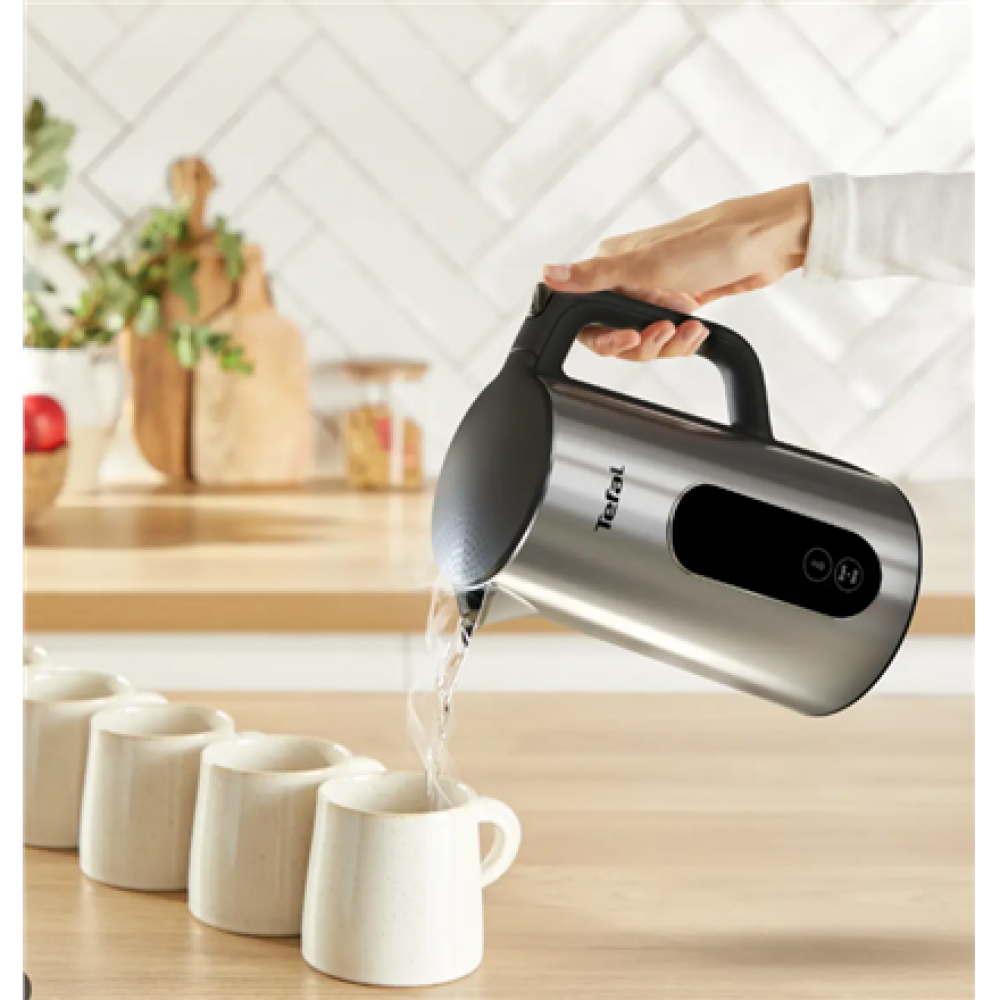 TEFAL Selection KI871DE0 , Kettle , Electric , 1500 W , 1.7 L , Plastic , 360° rotational base , Stainless steel