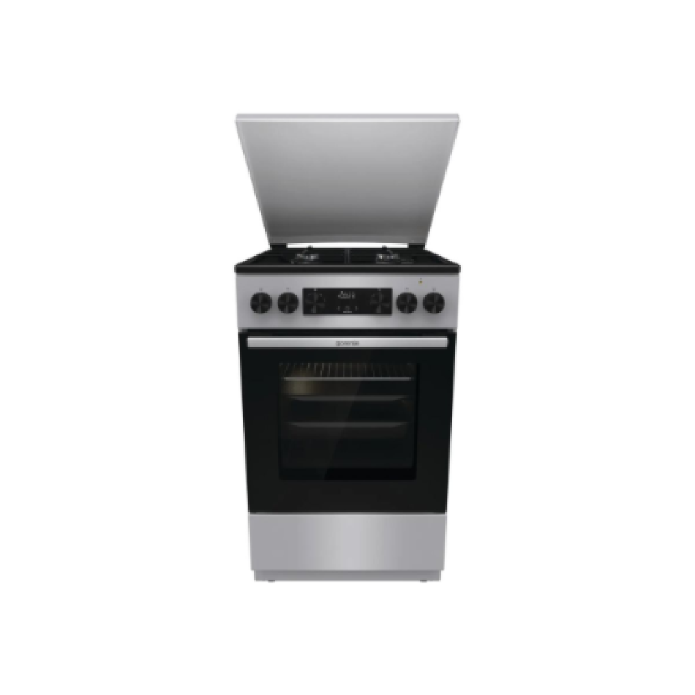 Gorenje GK5C42SJ , Cooker , Hob type Gas , Oven type Electric , Grey , Width 50 cm , Grilling , Depth 59.4 cm , 62 L