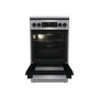 Gorenje GK5C42SJ , Cooker , Hob type Gas , Oven type Electric , Grey , Width 50 cm , Grilling , Depth 59.4 cm , 62 L
