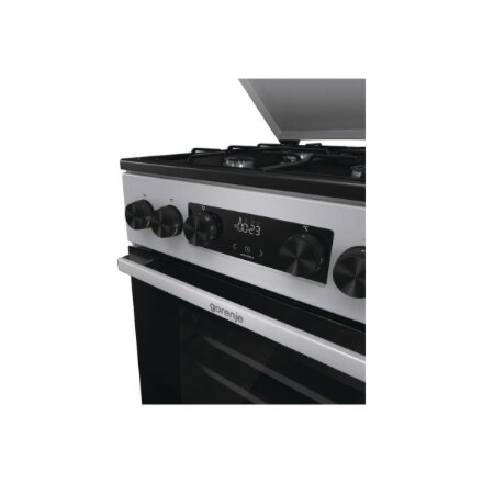 Gorenje GK5C42SJ , Cooker , Hob type Gas , Oven type Electric , Grey , Width 50 cm , Depth 59.4 cm , Grilling , Energy efficiency class A , 62 L