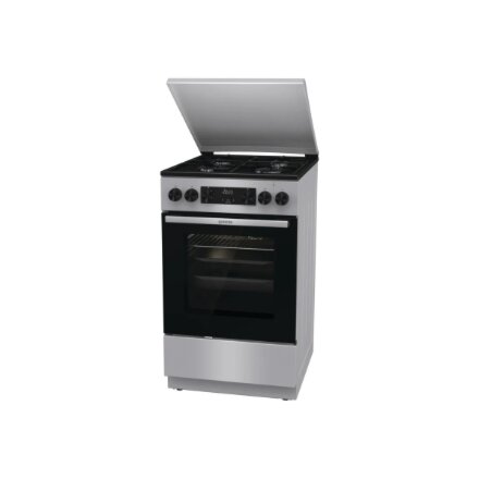 Gorenje GK5C42SJ , Cooker , Hob type Gas , Oven type Electric , Grey , Width 50 cm , Depth 59.4 cm , Grilling , Energy efficiency class A , 62 L