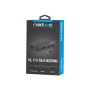 Natec USB 3.0 HUB, Silkworm, 4-Port, Black , Natec , 4 Port Hub With USB 3.0 , Silkworm NHU-1343 , Black , USB Type-C , 0.15 m