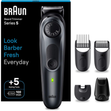 Braun , Beard Trimmer , BT5420 Series 5 , Cordless , Number of length steps 40 , Black