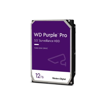 Western Digital Hard Drive , Purple Pro WD122PURP , 7200 RPM , 12000 GB