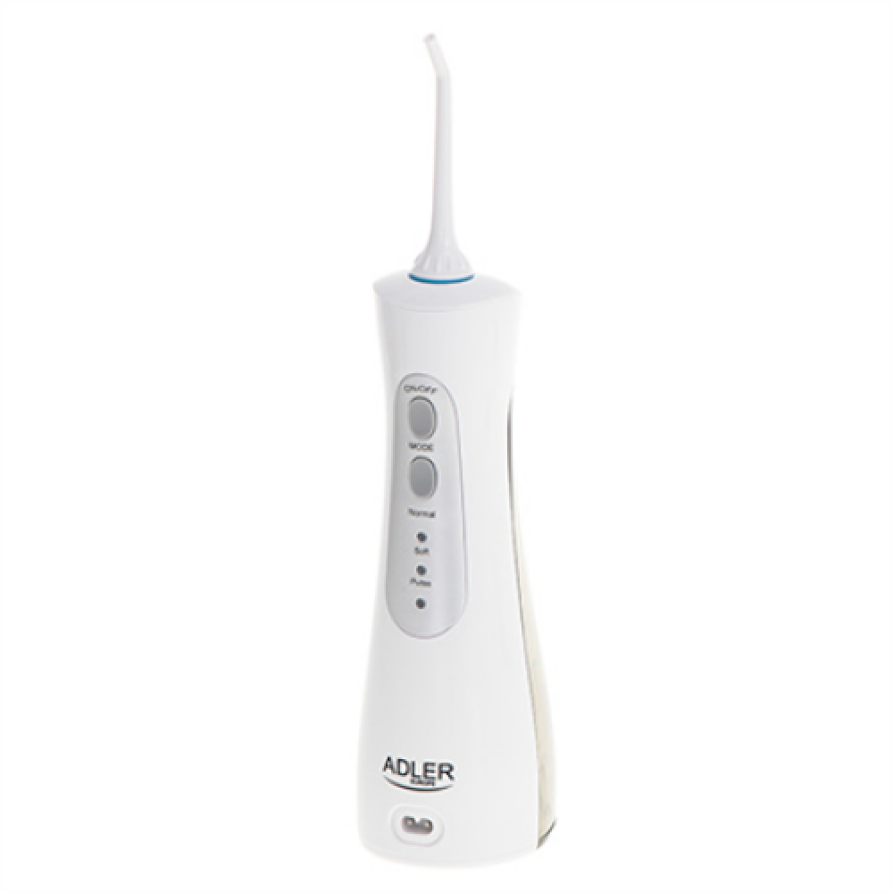 Adler , Travel Oral Irrigator , AD 2176 , Oral irrigator , 150 ml , Number of heads 2 , White , Number of teeth brushing modes 3