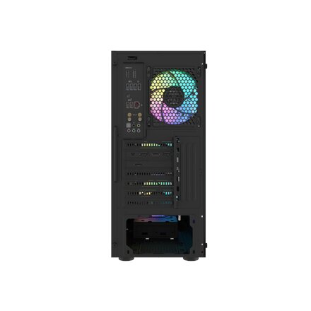 Fury PC Case , SHOBO SH8F ARGB , Midi Tower , Black