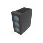 Fury PC Case , SHOBO SH8F ARGB , Midi Tower , Black