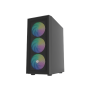Fury PC Case , SHOBO SH8F ARGB , Black , Midi Tower