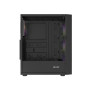 Fury PC Case , SHOBO SH8F ARGB , Midi Tower , Black