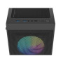 Fury PC Case , SHOBO SH8F ARGB , Midi Tower , Black