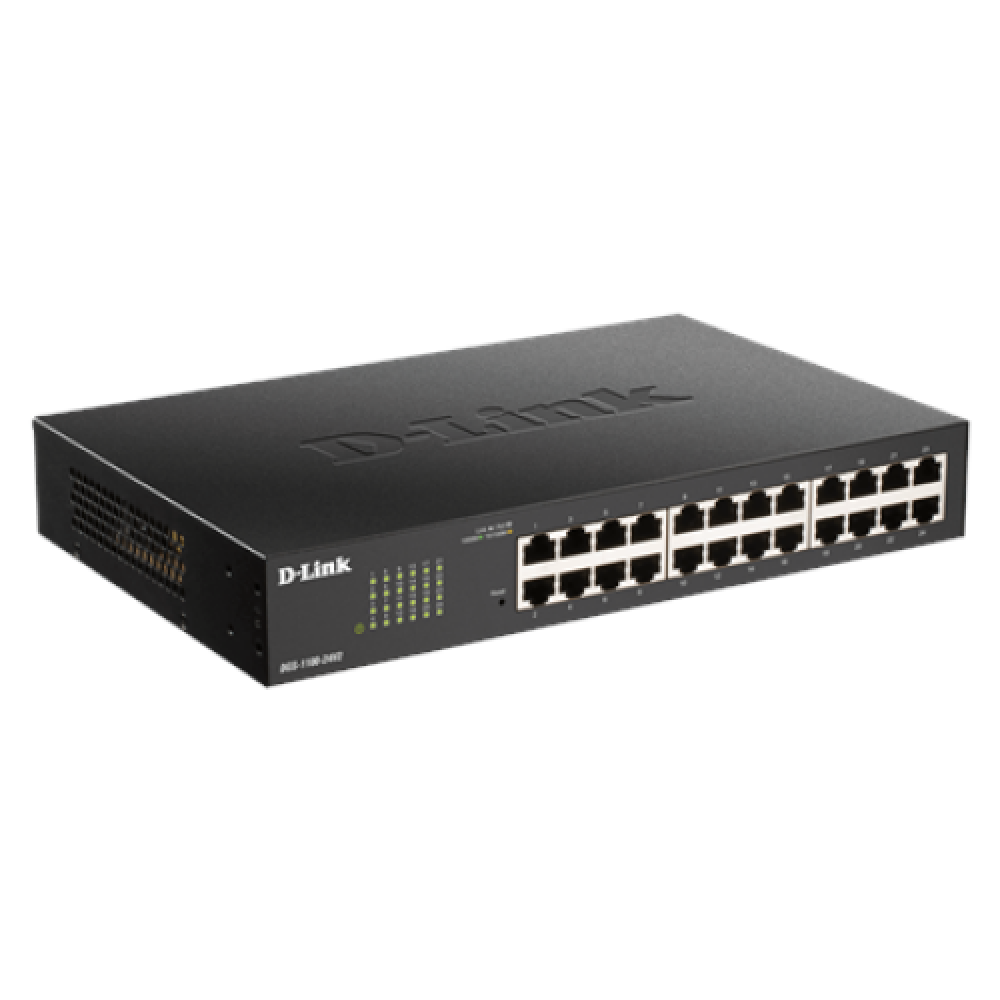 D-Link , Smart Switch , DGS-1100-24V2 , Managed , Desktop , Gigabit Ethernet (copper) ports quantity 24 , Power supply type 100 to 240 V AC, 50 to 60 Hz Internal