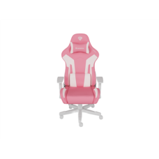 Genesis mm , Backrest upholstery material: Eco leather, Seat upholstery material: Eco leather, Base material: Nylon, Castors material: Nylon with CareGlide coating , Gaming Chair Nitro 710 Pink/White