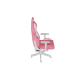Genesis mm , Backrest upholstery material: Eco leather, Seat upholstery material: Eco leather, Base material: Nylon, Castors material: Nylon with CareGlide coating , Pink/White