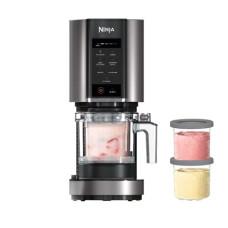 NINJA Ice Cream Maker , NC302EU CREAMi 7-in-1 , Power 800 W , Capacity 0.493 L , Black/Silver
