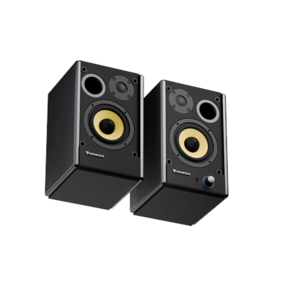 Genesis 2.0 Speakers , Arsen 402BT , 60 W , Bluetooth , Wireless connection , Black