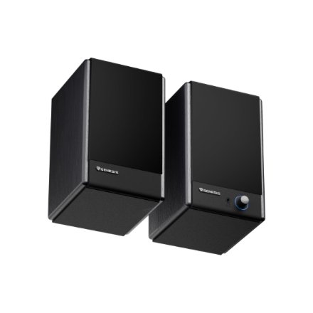 Genesis 2.0 Speakers , Arsen 402BT , 60 W , Bluetooth , Wireless connection , Black