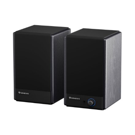 Genesis 2.0 Speakers , Arsen 402BT , 60 W , Bluetooth , Wireless connection , Black