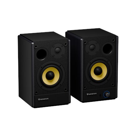 Genesis 2.0 Speakers , Arsen 402BT , 60 W , Bluetooth , Wireless connection , Black