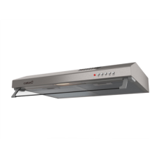 CATA , Hood , LF-2060 X/L , Conventional , Energy efficiency class C , Width 60 cm , 195 m³/h , Mechanical , LED , Stainless steel