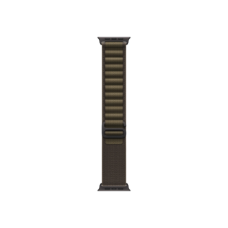 APPLE 49mm Dark Olive Alpine Loop - Small - Black Titanium Finish , Apple