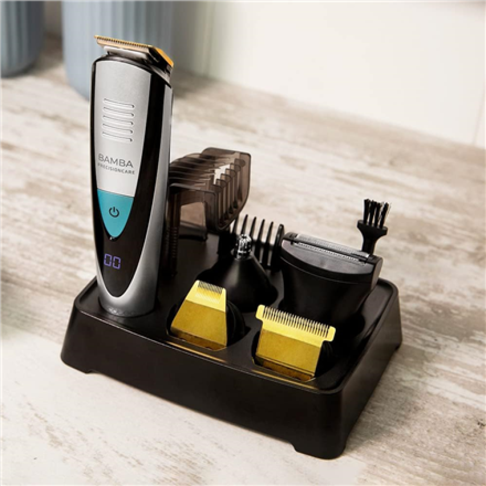 Cecotec Trimmer , PrecisionCare Pro 5-in-1 , Cordless , Wet & Dry , Number of length steps 13 , Black/Silver